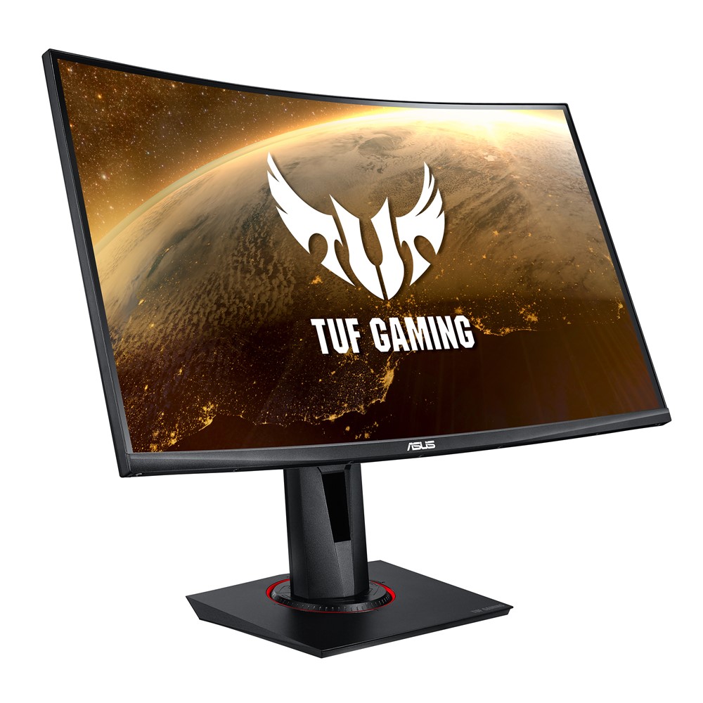 Media asset in full size related to 3dfxzone.it news item entitled as follows: ASUS introduce il gaming monitor a schermo curvo TUF Gaming VG27VH1B | Image Name: news30595_ASUS-TUF-Gaming-VG27VH1B-Monitor_2.jpg