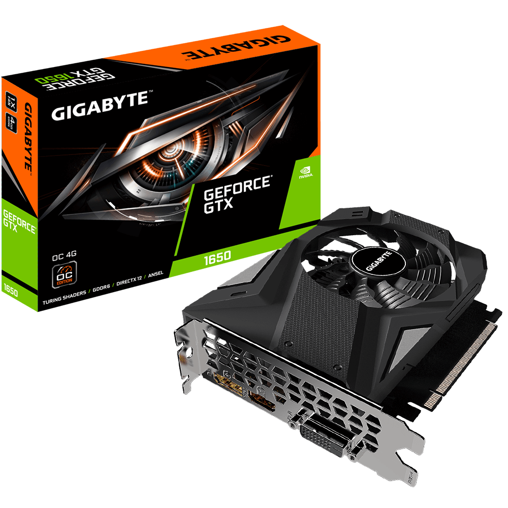 Immagine pubblicata in relazione al seguente contenuto: GIGABYTE lancia due GeForce GTX 1650 factory-overclocked con memoria GDDR6 | Nome immagine: news30601_GeForce-GTX-1650-GDDR6_6.png