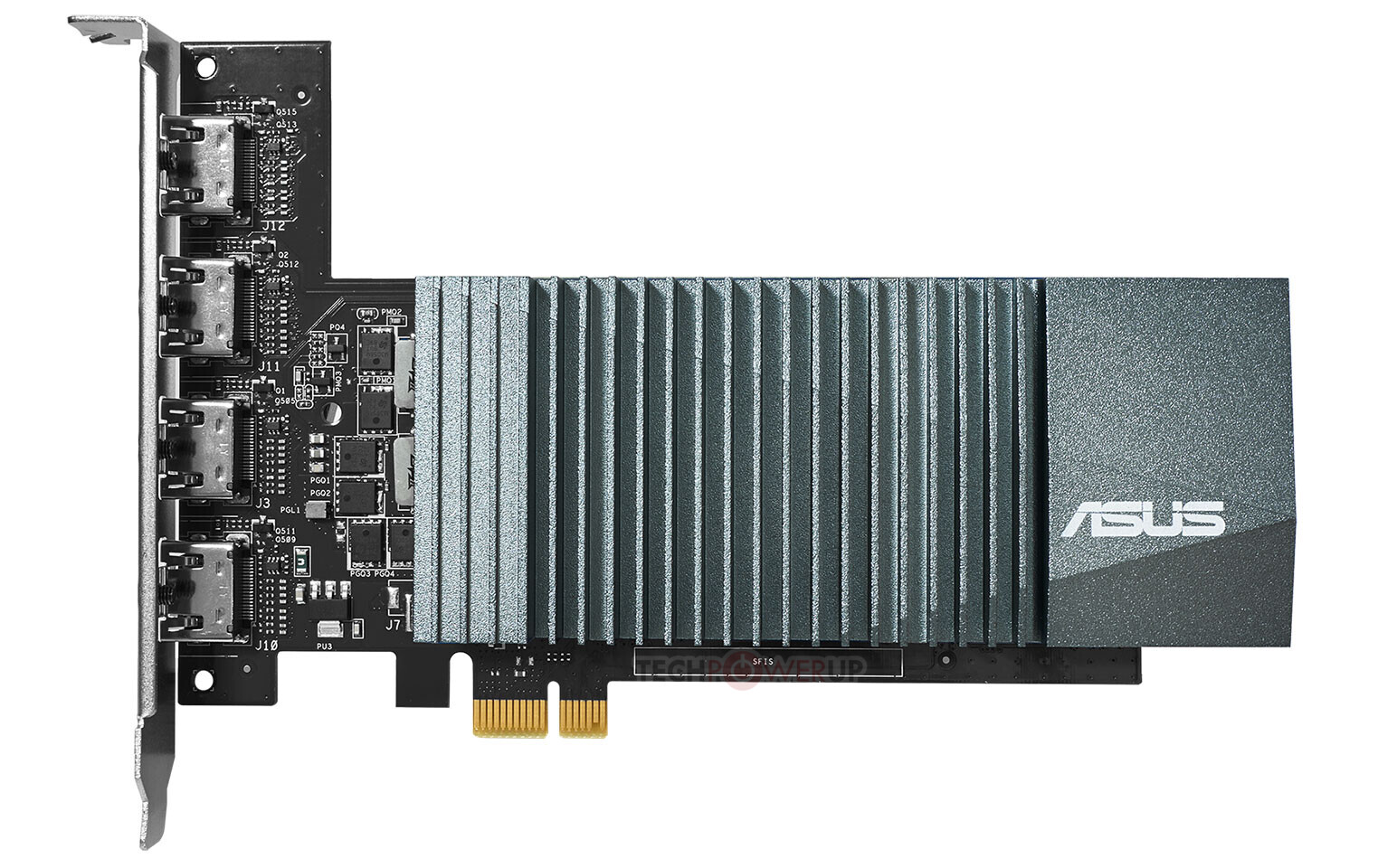 Immagine pubblicata in relazione al seguente contenuto: ASUS lancia una video card GeForce GT 710 dotata di quattro uscite HDMI | Nome immagine: news30644_ASUS-GeForce-GT-710_2.jpg