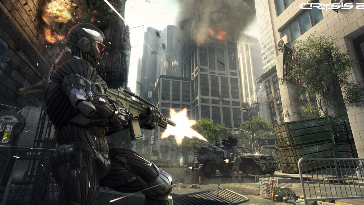 Media asset in full size related to 3dfxzone.it news item entitled as follows: Crytek conferma l'arrivo di Crysis Remastered per PC, PS4, Xbox One e Switch | Image Name: news30652_Crysis-2-Official-Screenshot_1.jpg