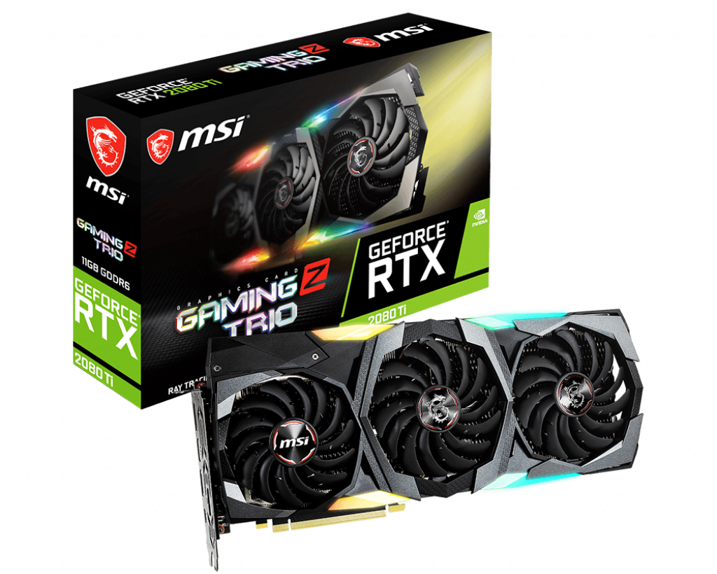 Immagine pubblicata in relazione al seguente contenuto: MSI lancia la video card high-end GeForce RTX 2080 Ti GAMING Z TRIO | Nome immagine: news30657_MSI-GeForce-RTX-2080-Ti-GAMING-Z-TRIO_4.png