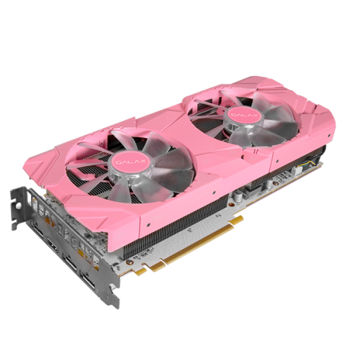 Immagine pubblicata in relazione al seguente contenuto: GALAX introduce la GeForce RTX 2070 Super EX (1-Click OC) PINK Edition | Nome immagine: news30685_GALAX-GeForce-RTX-2070-Super-EX-PINK-Edition_1.png