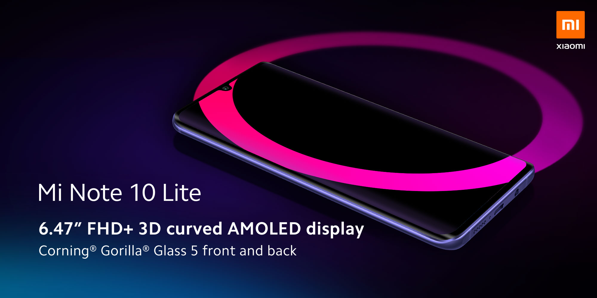 Immagine pubblicata in relazione al seguente contenuto: Xiaomi lancia lo smartphone Mi Note 10 Lite con display 3D curvo AMOLED FHD+ | Nome immagine: news30711_Xiaomi-Mi-Note-10-Lite_2.jpg