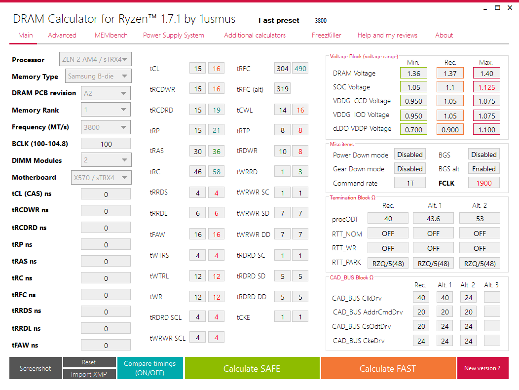 Immagine pubblicata in relazione al seguente contenuto: AMD Ryzen Overclocking & Tuning Tools: DRAM Calculator for Ryzen 1.7.3 | Nome immagine: news30774_DRAM-Calculator-for-Ryzen_1.png
