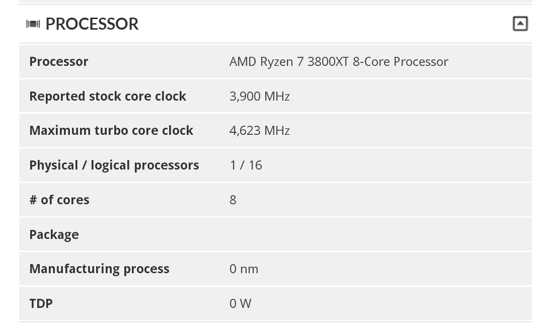 Immagine pubblicata in relazione al seguente contenuto: I processori Ryzen 9 3900XT e Ryzen 7 3800XT testati con 3DMark Fire Strike | Nome immagine: news30791_3DMark-Matisse-Refresh_2.png