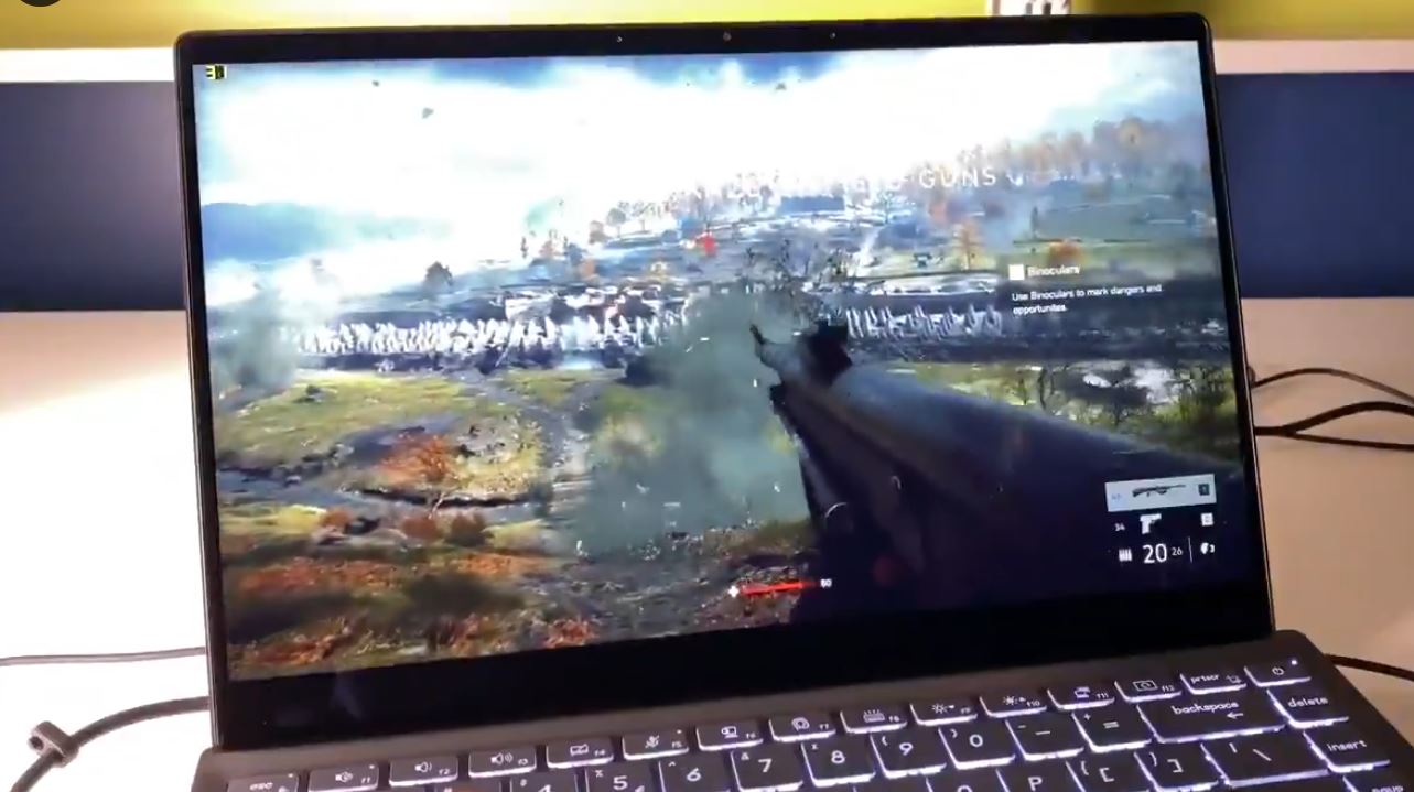 Immagine pubblicata in relazione al seguente contenuto: Intel mostra un notebook Tiger Lake con iGPU Xe che esegue Battlefield V | Nome immagine: news30855_Intel-Tiger-Lake-Xe_1.jpg