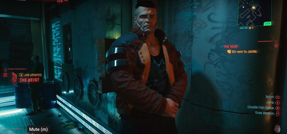 Media asset in full size related to 3dfxzone.it news item entitled as follows: Su YouTube un video che mostra 25 minuti di gameplay in 4K di Cyberpunk 2077 | Image Name: news30885_Cyberpunk-2077-Gameplay_1.jpg