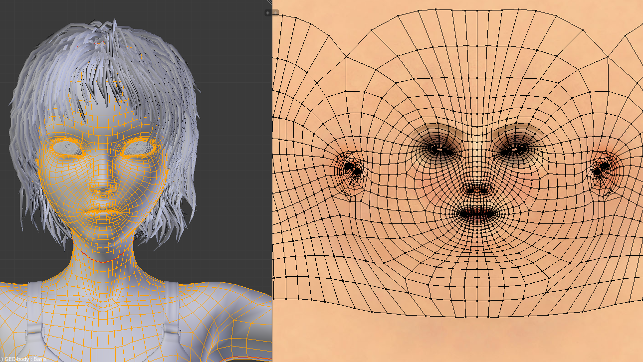 Rendering animation. UV развертка. UV развертка лица. UV развертка головы. 3д моделирование лица.