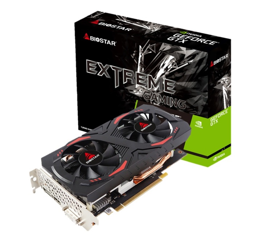Media asset in full size related to 3dfxzone.it news item entitled as follows: BIOSTAR lancia le video card GeForce GTX 1660 e GTX 1650 Extreme Gaming | Image Name: news30930_BIOSTAR-GeForce-GTX-1660-Extreme-Gaming_1.jpg