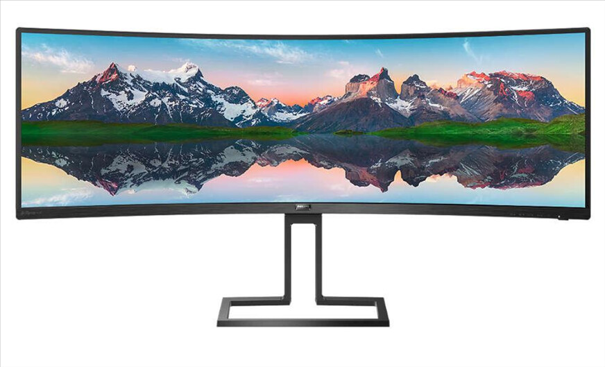 Immagine pubblicata in relazione al seguente contenuto: Philips annuncia il monitor a schermo curvo da 49-inch 498P9 Brilliance | Nome immagine: news30960_Philips-498P9-Brilliance_1.jpg