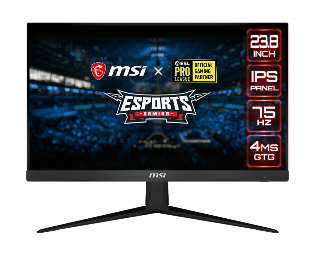 Media asset in full size related to 3dfxzone.it news item entitled as follows: MSI introduce il gaming monitor Optix G241V con pannello IPS da 23.8-inch | Image Name: news30964_MSI-Optix-G241V_1.png