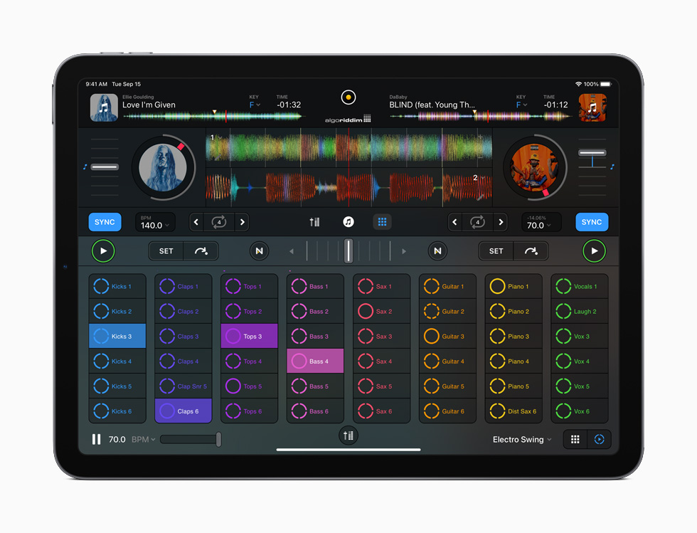 Media asset in full size related to 3dfxzone.it news item entitled as follows: Il nuovo iPad Air di Apple con SoC A14 Bionic, display Liquid Retina e iPadOS 14 | Image Name: news31134_Apple-iPad-Air_4.jpg