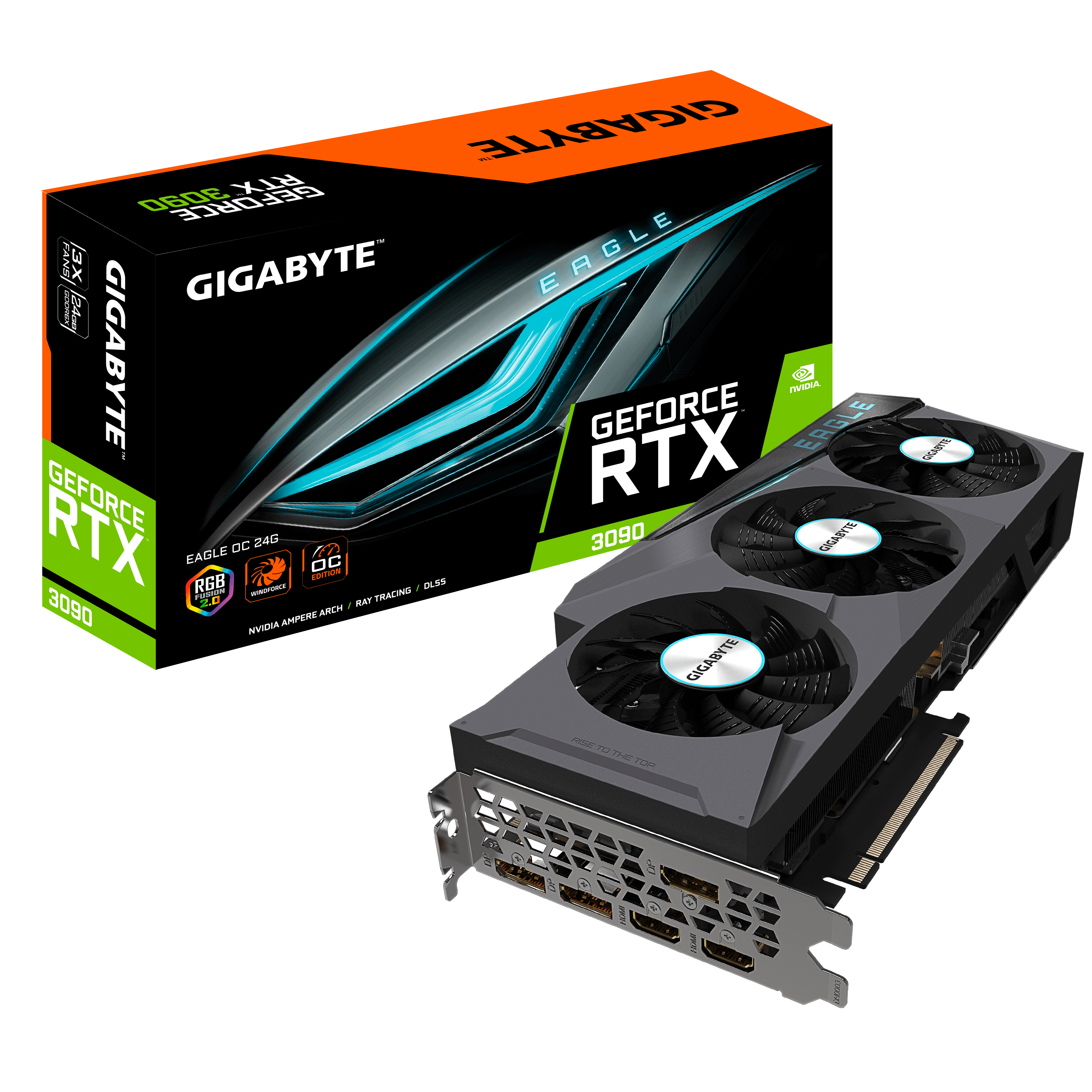 Immagine pubblicata in relazione al seguente contenuto: Quattro GeForce RTX 3060 Ti di GIGABYTE citate nel database della EEC | Nome immagine: news31171_GIGABYTE-GeForce-RTX-30_1.png