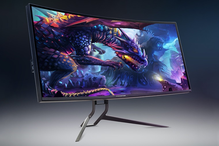Media asset in full size related to 3dfxzone.it news item entitled as follows: Acer introduce il gaming monitor a schermo curvo da 34-inch Predator X34S | Image Name: news31180_Acer-Predator-X34S_1.jpg