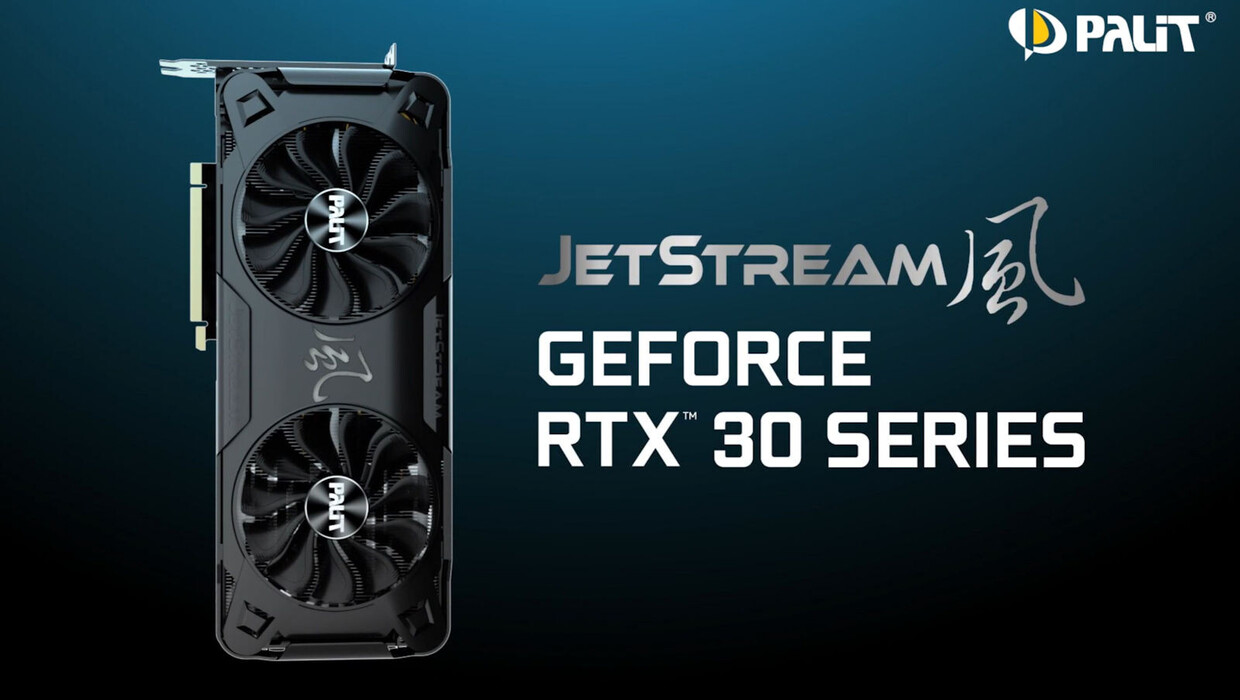 Immagine pubblicata in relazione al seguente contenuto: Palit mostra in anteprima la video card GeForce RTX 3070 JetStream | Nome immagine: news31263_Palit-GeForce-RTX-3070-JetStream_1.jpg