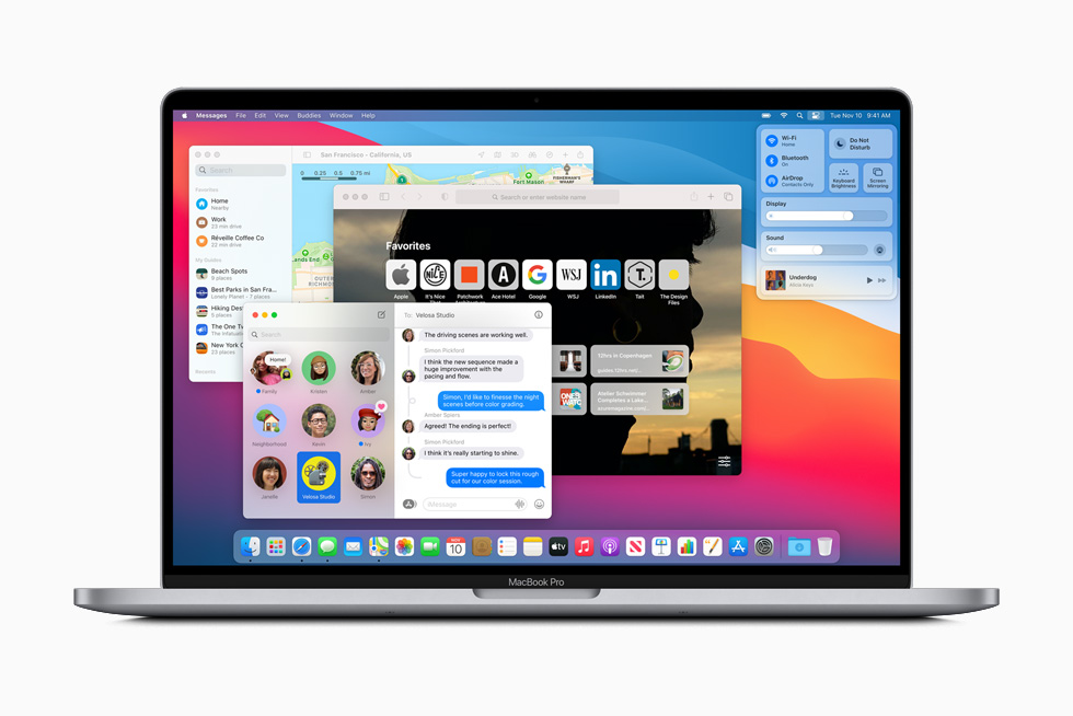 Immagine pubblicata in relazione al seguente contenuto: Apple sceglie macOS Big Sur per i nuovi MacBook Air, MacBook Pro e Mac mini | Nome immagine: news31333_macOS-Big-Sur_1.jpg