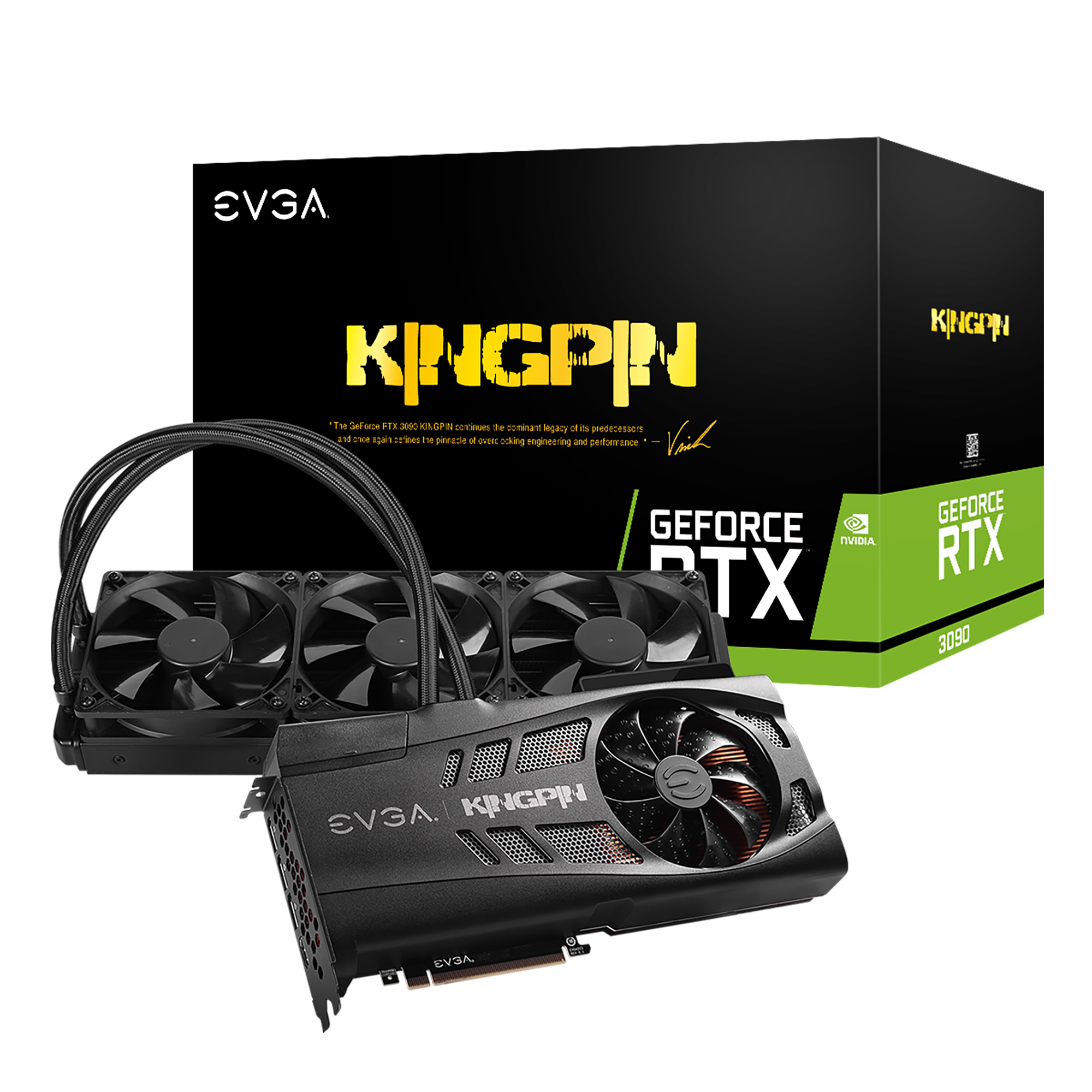 Media asset in full size related to 3dfxzone.it news item entitled as follows: EVGA annuncia la GeForce RTX 3090 K|NGP|N HYBRID GAMING da $2000 | Image Name: news31353_EVGA-GeForce-RTX-3090-KINGPIN-HYBRID-GAMING_5.png