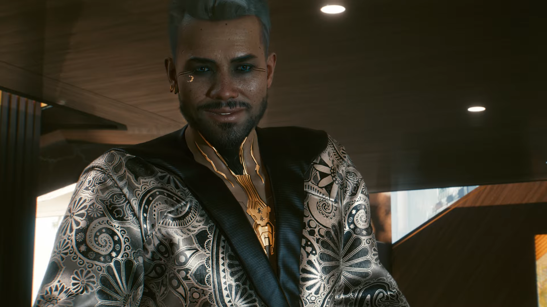 Immagine pubblicata in relazione al seguente contenuto: CD Projekt pubblica il trailer di lancio dell'atteso videogame Cyberpunk 2077 | Nome immagine: news31423_Cyberpunk-2077-Launch-Trailer_2.png