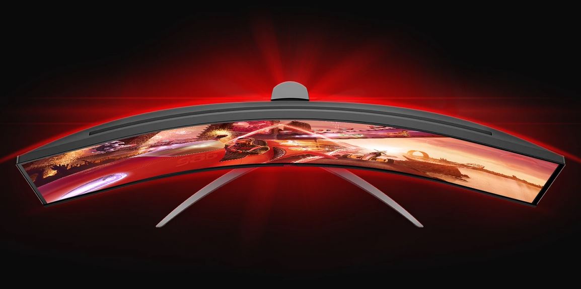 Immagine pubblicata in relazione al seguente contenuto: AOC introduce il gaming monitor a schermo curvo da 49-inch AG493UCX | Nome immagine: news31431_AOC-AG493UCX_2.jpg