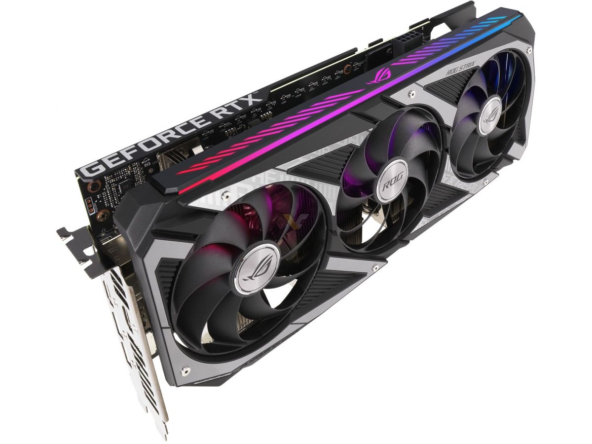 Immagine pubblicata in relazione al seguente contenuto: On line una galleria fotografica della GeForce RTX 3060 ROG STRIX di ASUS | Nome immagine: news31558_GeForce-RTX-3060-ROG-STRIX_3.jpg