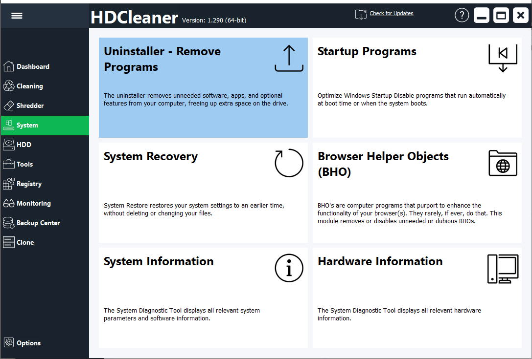 Media asset in full size related to 3dfxzone.it news item entitled as follows: HDCleaner 1.325 ripulisce drive di storage e registro di configurazione | Image Name: news31568_HDCleaner-Screenshot_2.png