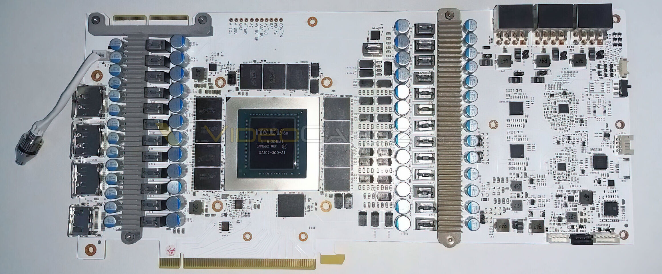 Immagine pubblicata in relazione al seguente contenuto: Foto del PCB della video card GeForce RTX 3090 Hall Of Fame (HOF) di GALAX | Nome immagine: news31603_GALAX-GeForce-RTX-3090-Hall-Of-Fame_1.jpg