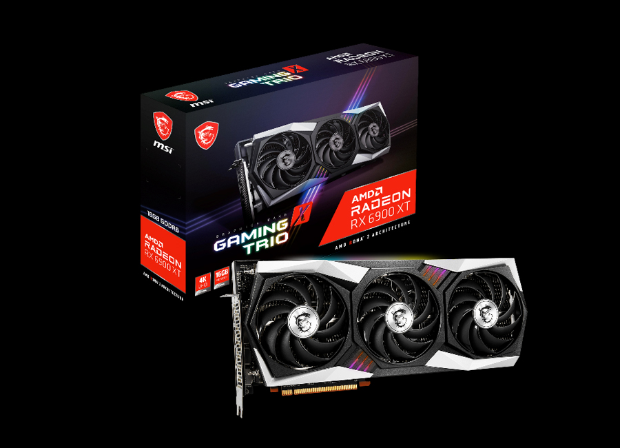 Immagine pubblicata in relazione al seguente contenuto: MSI annuncia la video card flag-ship Radeon RX 6900 XT GAMING X TRIO | Nome immagine: news31650_MSI-Radeon-RX-6900-XT-GAMING-X-TRIO_1.jpg