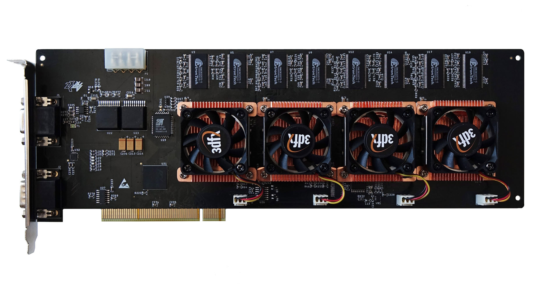 Immagine pubblicata in relazione al seguente contenuto: A new unofficial revision of the 3dfx Voodoo5 6000 128MB card comes to life | Nome immagine: news31710_Napalm-6000-SUX_1.jpg