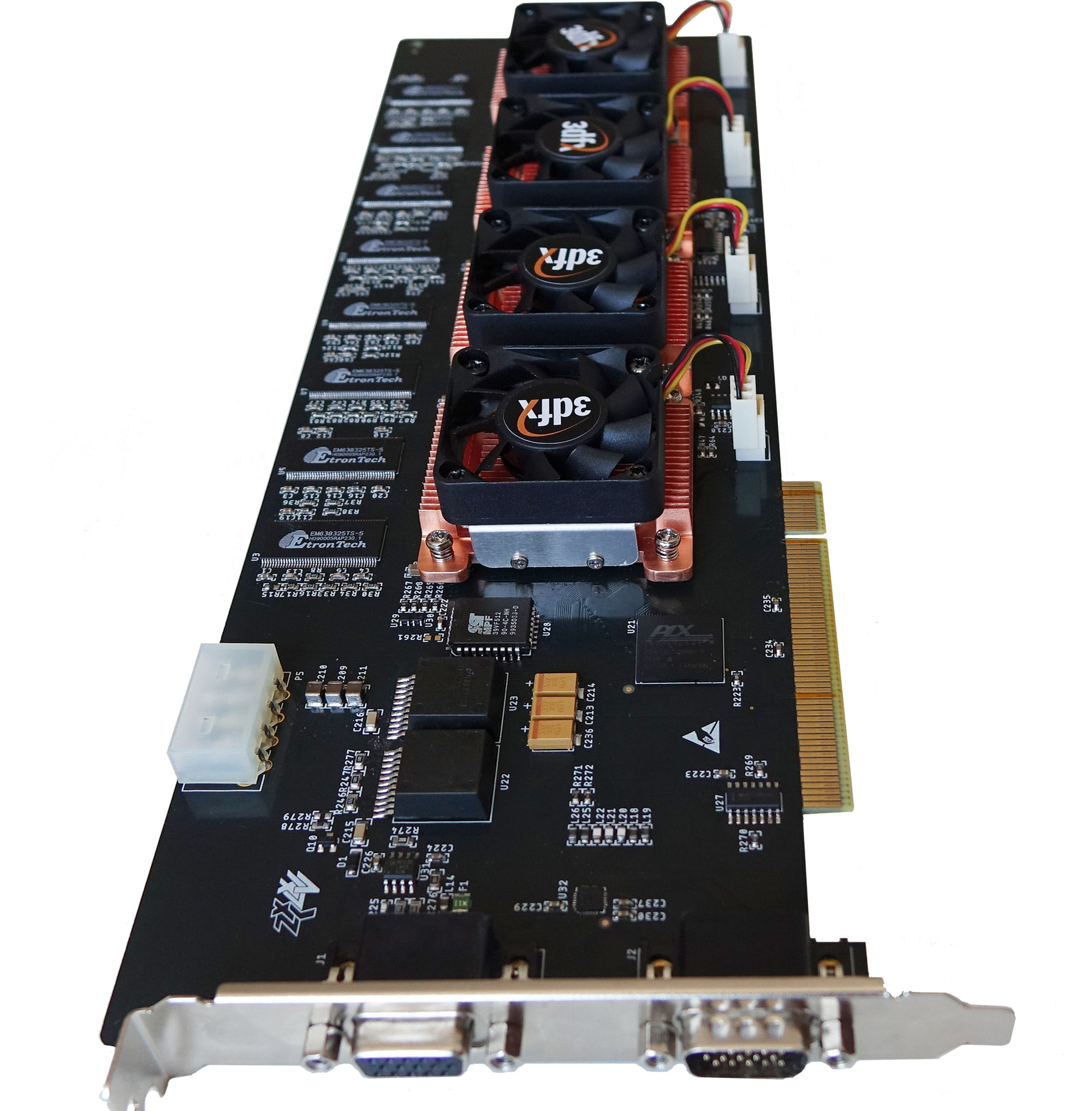 Immagine pubblicata in relazione al seguente contenuto: A new unofficial revision of the 3dfx Voodoo5 6000 128MB card comes to life | Nome immagine: news31710_Napalm-6000-SUX_2.jpg