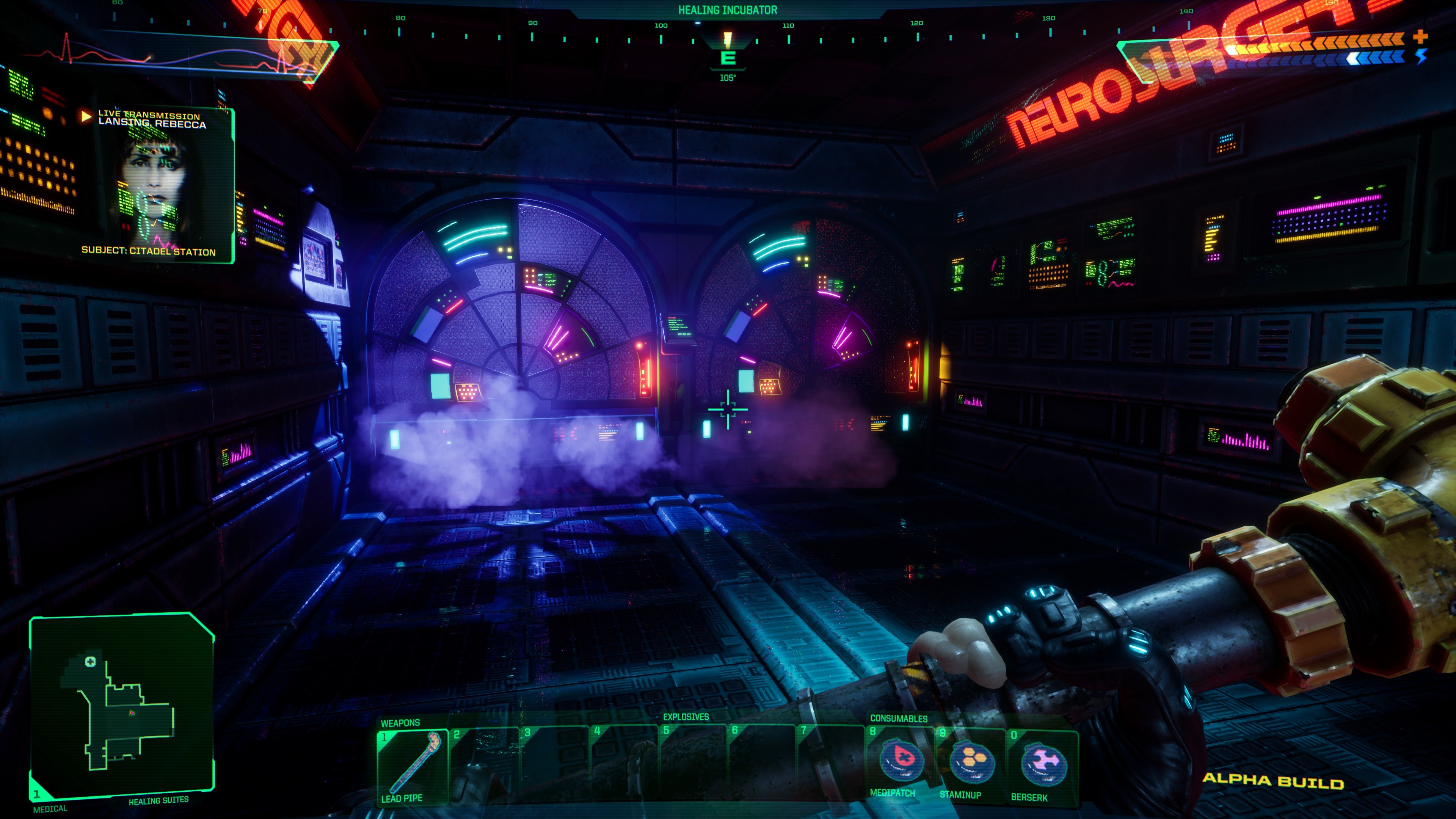 Media asset in full size related to 3dfxzone.it news item entitled as follows: Teaser trailer, demo per PC e screenshots del remake di System Shock | Image Name: news31742_System-Shock-Screenshot_1.jpg