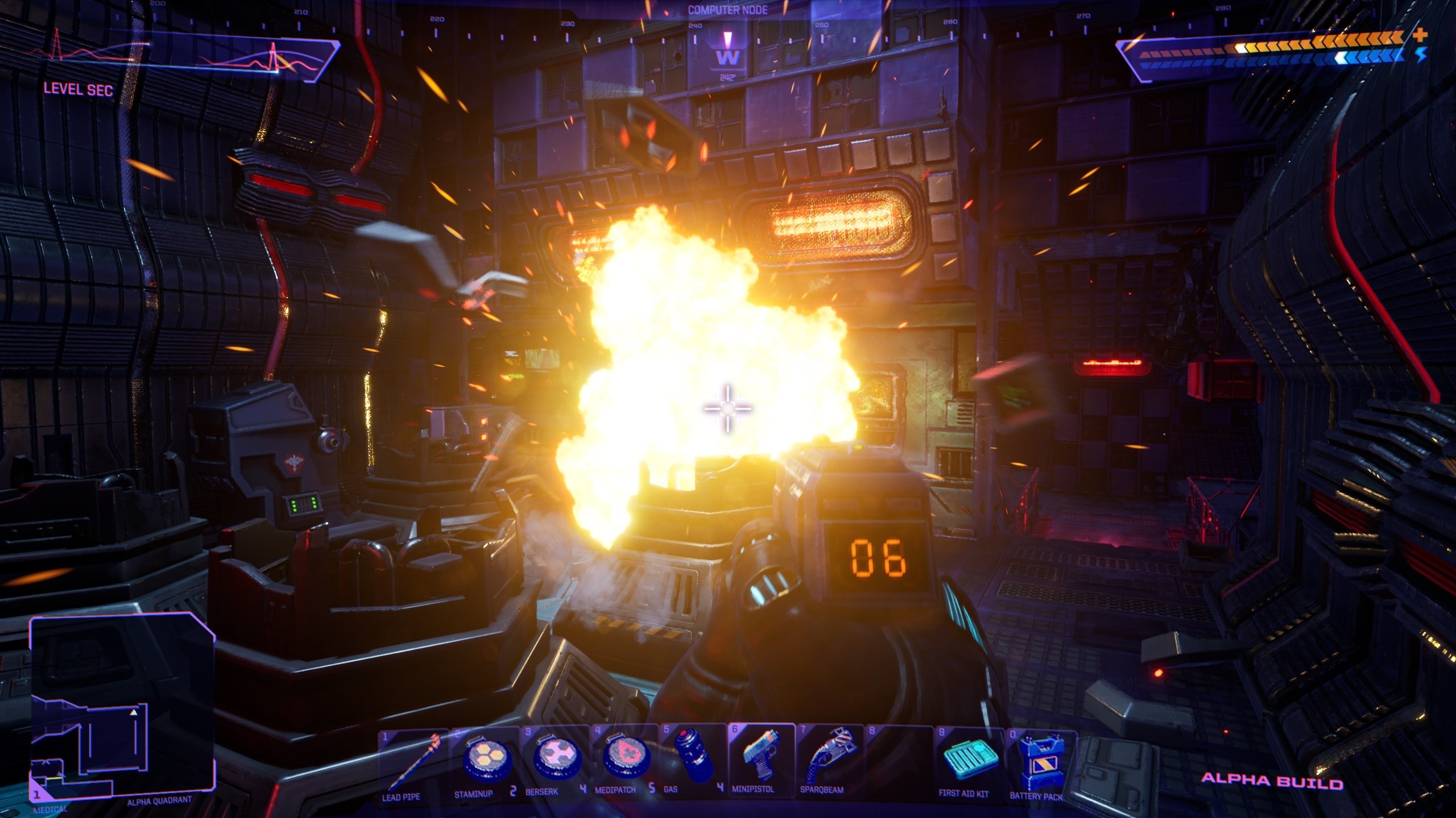 Media asset in full size related to 3dfxzone.it news item entitled as follows: Teaser trailer, demo per PC e screenshots del remake di System Shock | Image Name: news31742_System-Shock-Screenshot_3.jpg