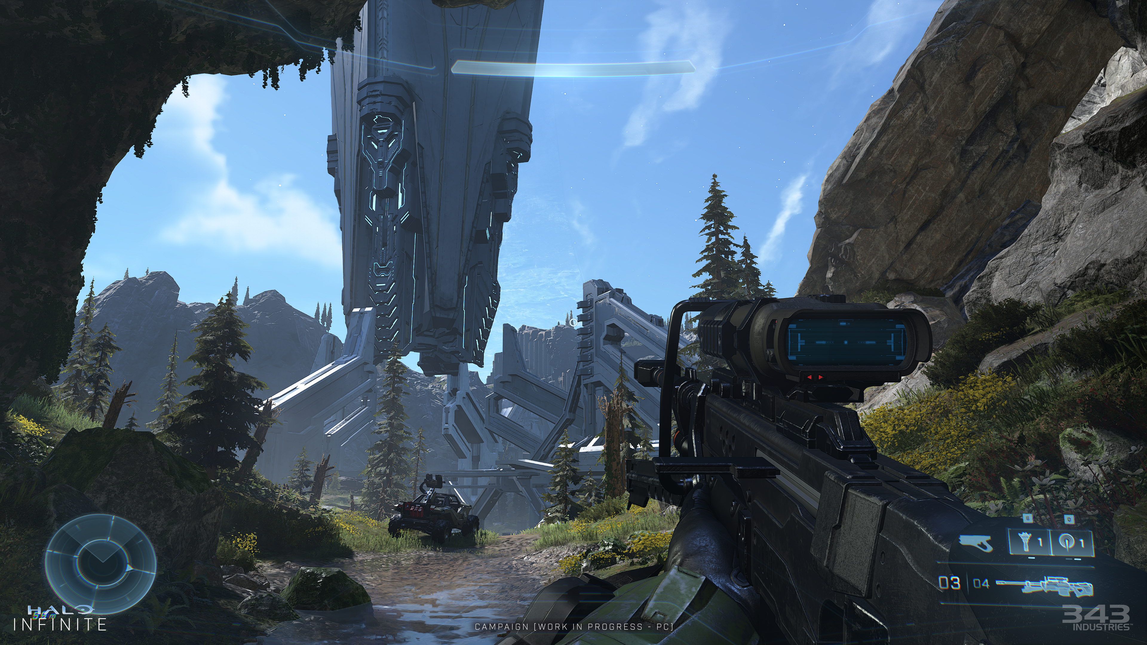 Immagine pubblicata in relazione al seguente contenuto: 343 Industries pubblica gli screenshot in 4K di Halo Infinite su PC | Nome immagine: news31757_Halo-Infinite-Screenshot-4K_1.png