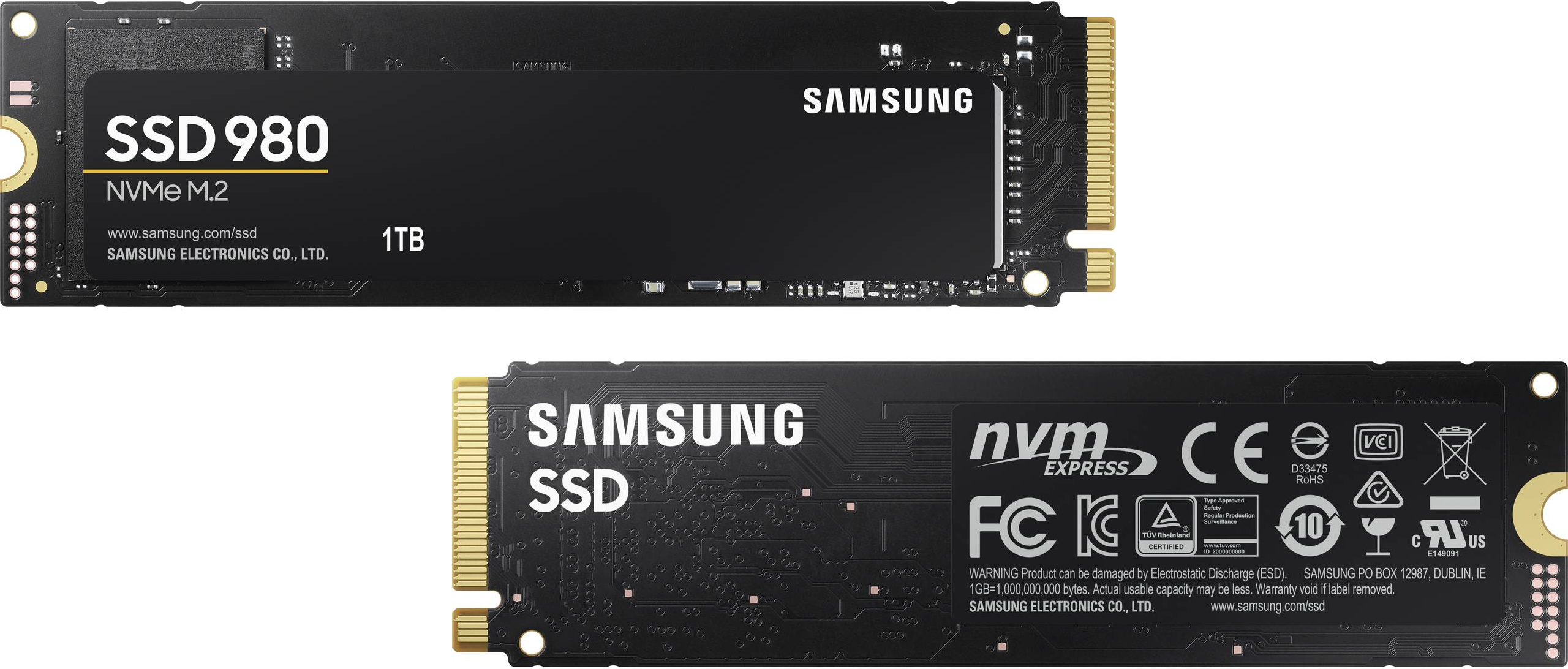 Immagine pubblicata in relazione al seguente contenuto: I drive M.2 SSD 980 di Samsung disponibili on line: i prezzi dei pre-order | Nome immagine: news31771_Samsung-SSD-980_1.png