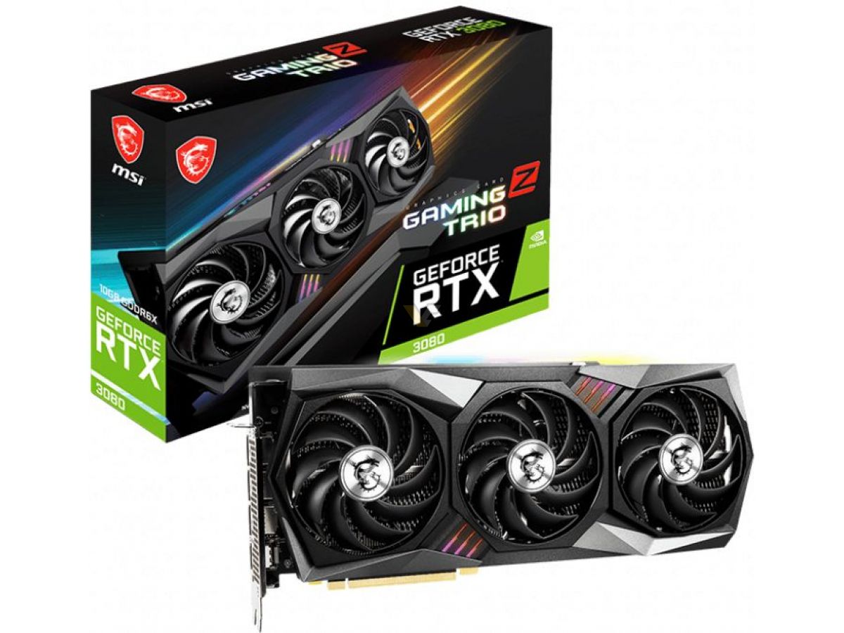 Immagine pubblicata in relazione al seguente contenuto: MSI lancia le video card GeForce RTX 3080 Gaming Z Trio e Gaming Trio Plus | Nome immagine: news31784_GeForce-RTX-3080-Gaming-Z-Trio_1.jpg