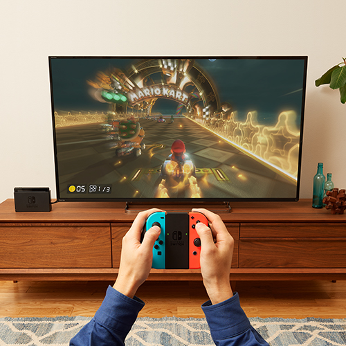 Immagine pubblicata in relazione al seguente contenuto: Nintendo dovrebbe aggiornare la console Switch con un nuovo SoC NVIDIA Tegra | Nome immagine: news31847_Nintendo-Switch_1.jpg