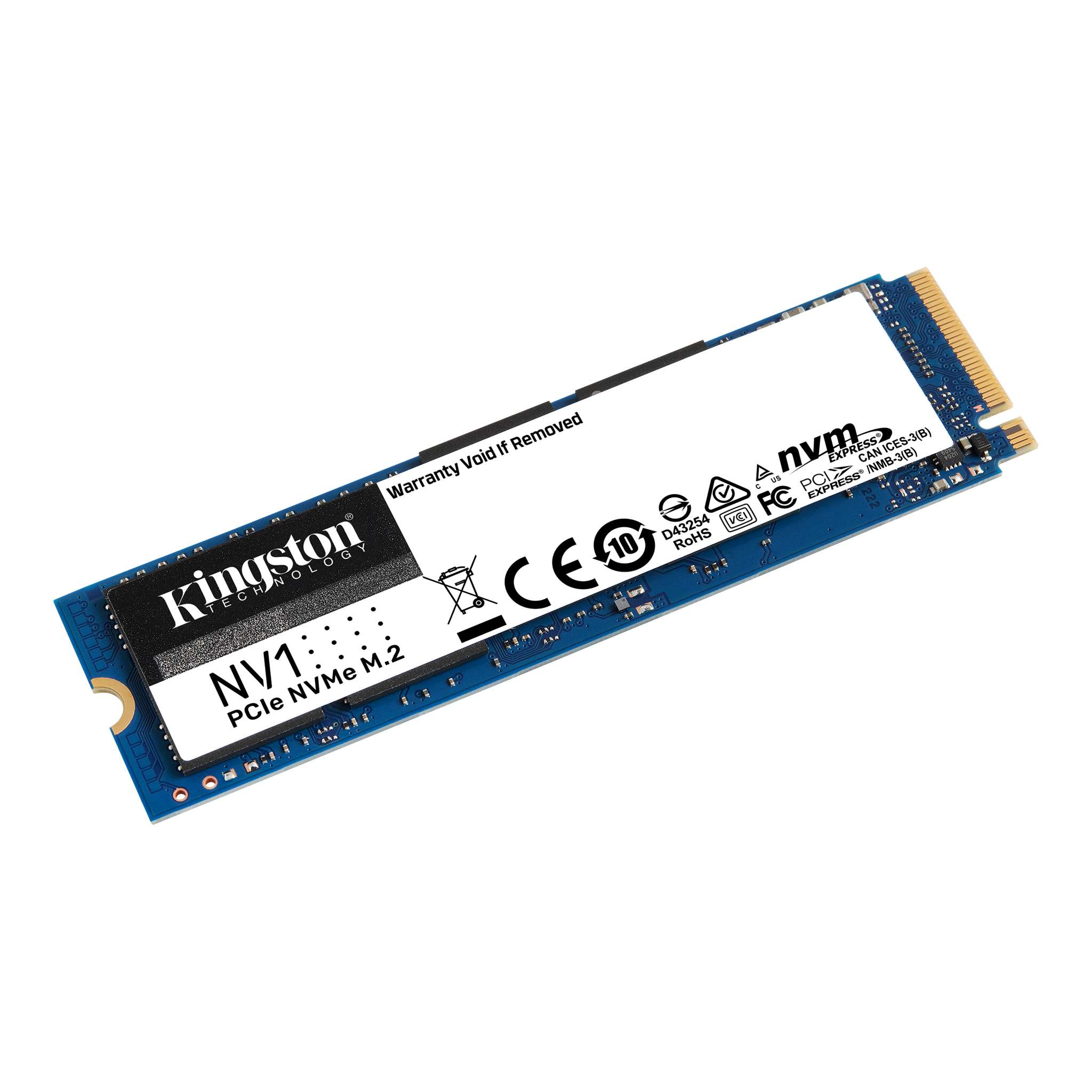 Immagine pubblicata in relazione al seguente contenuto: Kingston annuncia la linea di SSD NVMe M.2 PCIe 3.0 NV1 per PC SFF e notebook | Nome immagine: news31873_Kingston-SSD-NV1_2.jpg