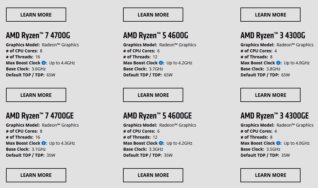 Immagine pubblicata in relazione al seguente contenuto: AMD introduce le APU Cezanne Ryzen 5000G con CPU Zen 3 e iGPU Vega | Nome immagine: news31936_AMD-APU-Ryzen-5000G_3.jpg