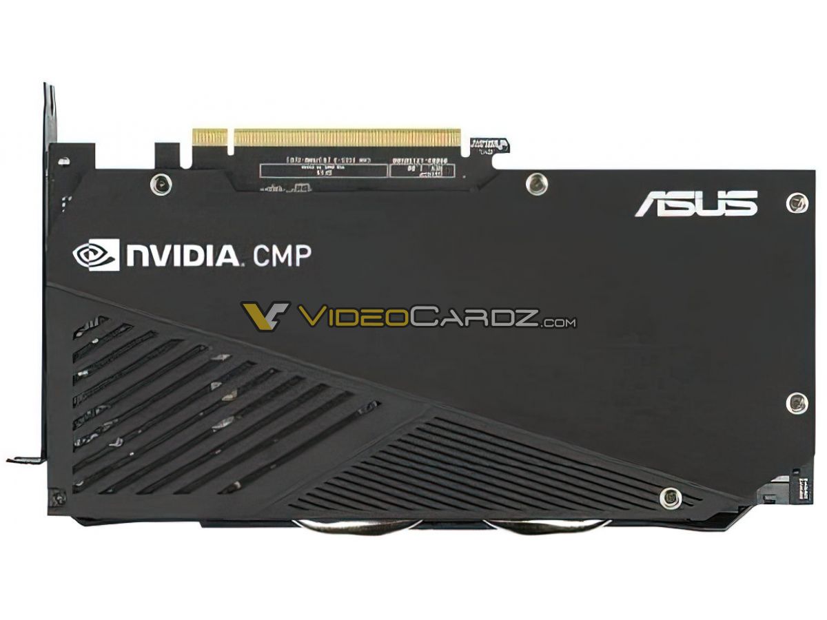 Media asset in full size related to 3dfxzone.it news item entitled as follows: Mining della criptovaluta con GPU NVIDIA: in arrivo da ASUS la card CMP30HX-6G | Image Name: news31957_ASUS-CMP30HX-6G_3.jpg