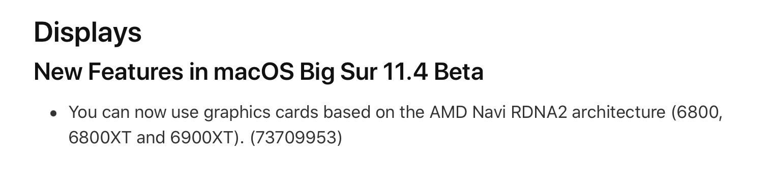 Media asset in full size related to 3dfxzone.it news item entitled as follows: Foto e test con Geekbench della Radeon Pro W6900X in arrivo da AMD per Mac? | Image Name: news31990_Radeon-Pro-W6900X_1.png