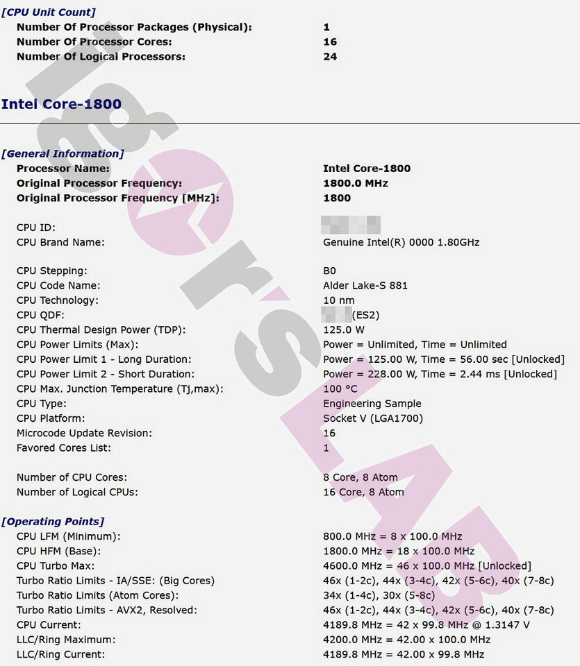 Media asset in full size related to 3dfxzone.it news item entitled as follows: On line le specifiche di una CPU Intel Alder Lake-S con architettura eterogenea? | Image Name: news32028_Intel-Alder-Lake-S_1.jpg