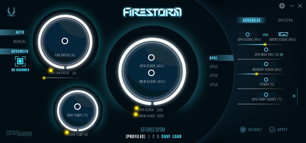 Immagine pubblicata in relazione al seguente contenuto: L'utility FireStorm di ZOTAC pronta per una nuova SKU: la GeForce RTX 3090 Ti | Nome immagine: news32079_ZOTAC-Firestorm_1.jpg