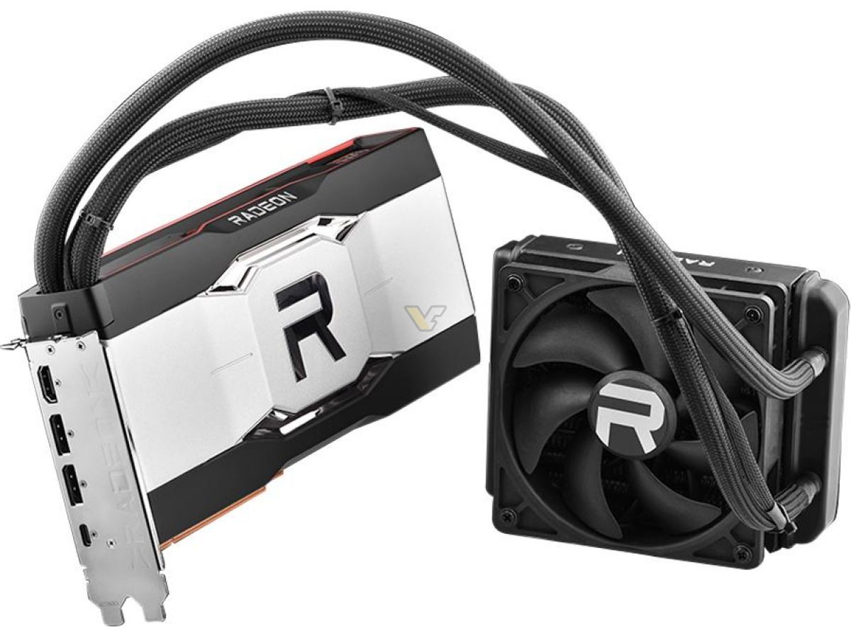 Immagine pubblicata in relazione al seguente contenuto: Foto e specifiche di una Radeon RX 6900 XT reference con cooler a liquido | Nome immagine: news32143_Sapphire-Radeon-RX-6900-XT-GPU-Navi-21-XTXH_1.jpg