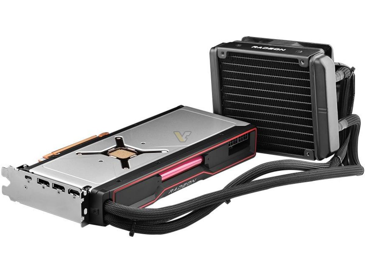 Immagine pubblicata in relazione al seguente contenuto: Foto e specifiche di una Radeon RX 6900 XT reference con cooler a liquido | Nome immagine: news32143_Sapphire-Radeon-RX-6900-XT-GPU-Navi-21-XTXH_2.jpg