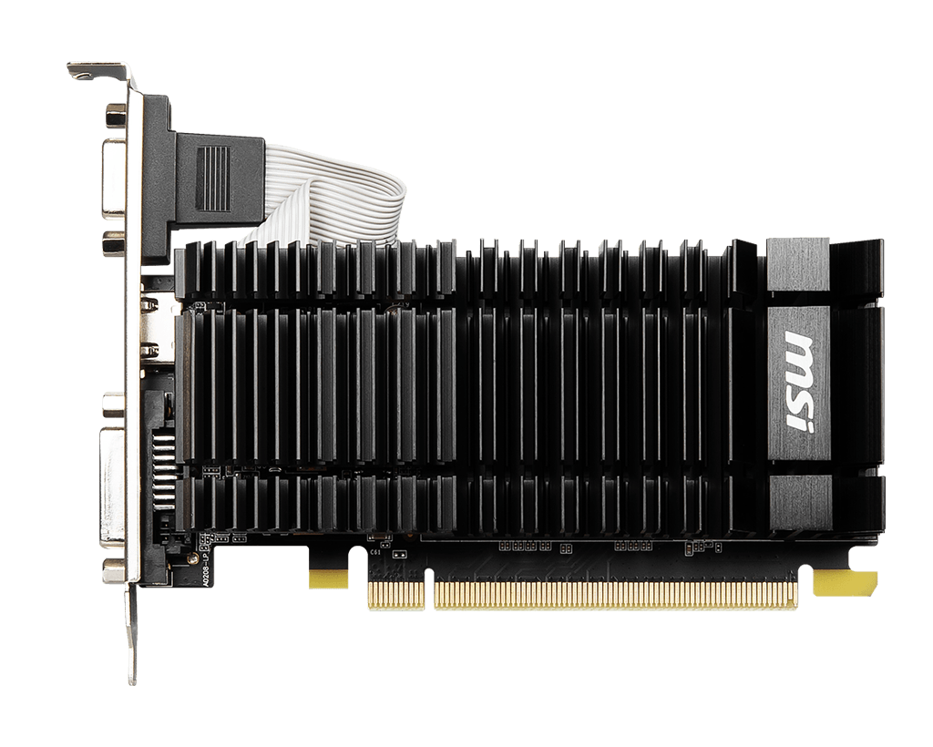 Immagine pubblicata in relazione al seguente contenuto: MSI lancia una video card GeForce GT 730 per i sistemi privi di iGPU integrata | Nome immagine: news32157_MSI-GeForce-GT-730_1.png