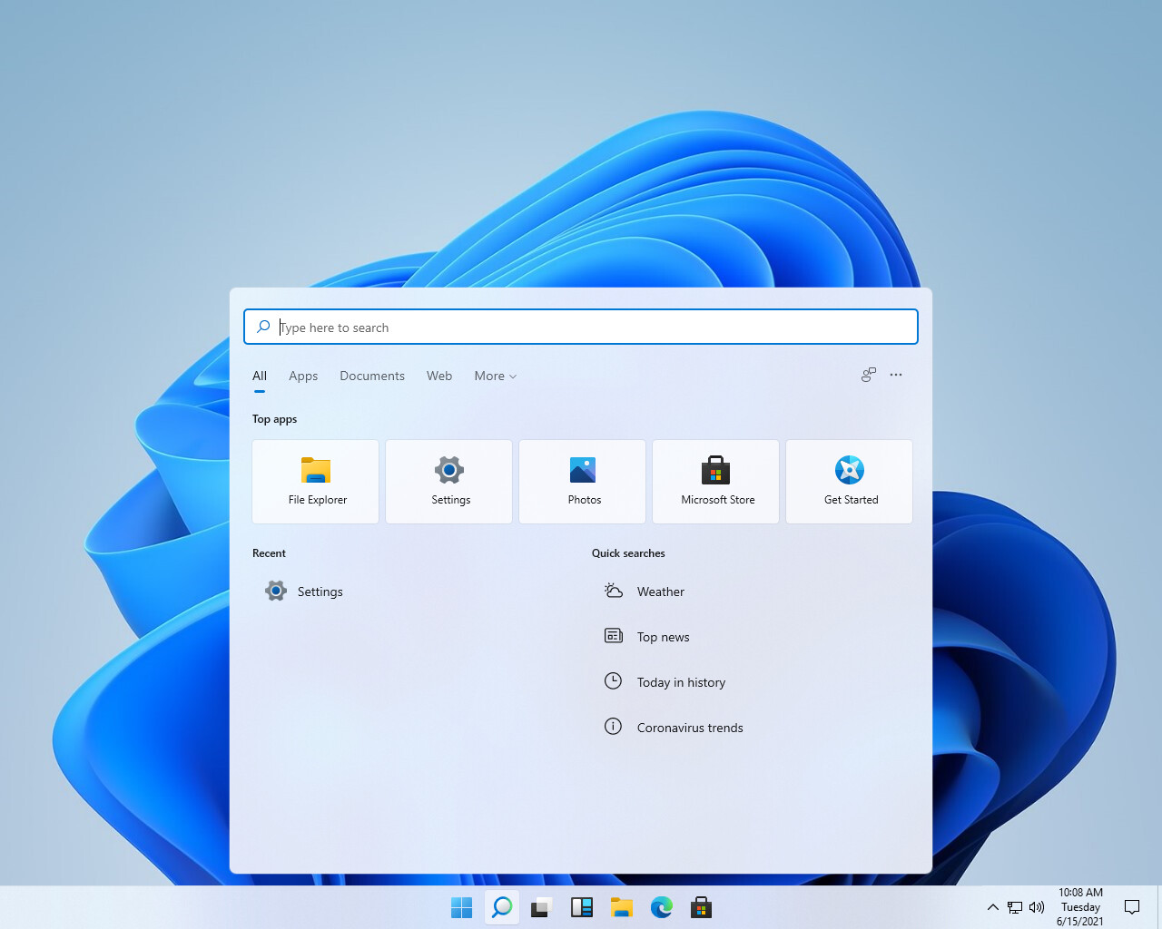 Immagine pubblicata in relazione al seguente contenuto: Gi on line gli screenshots del nuovo Sistema Operativo Windows 11 di Microsoft | Nome immagine: news32168_Microsoft-Windows-11-Screenshot_1.jpg