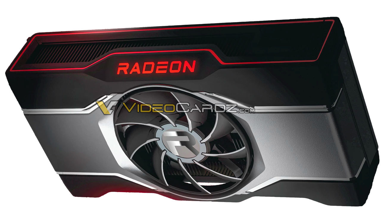 Media asset in full size related to 3dfxzone.it news item entitled as follows: In attesa della video card AMD Radeon RX 6600 XT  on line il suo render? | Image Name: news32219_Render-Radeon-RX-6600-XT_1.jpg