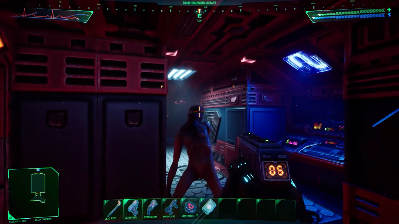 Immagine pubblicata in relazione al seguente contenuto: Nightdive Studios pubblica un nuovo gameplay trailer di System Shock | Nome immagine: news32227_System-Shock-Screenshot_1.png