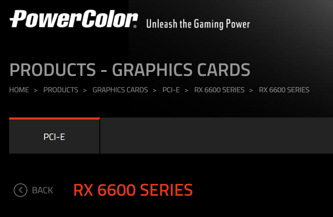 Media asset in full size related to 3dfxzone.it news item entitled as follows: PowerColor conferma l'arrivo delle video card Radeon RX 6600 XT e RX 6600 | Image Name: news32233_PowerColor-Radeon-RX-6600-Series_2.png