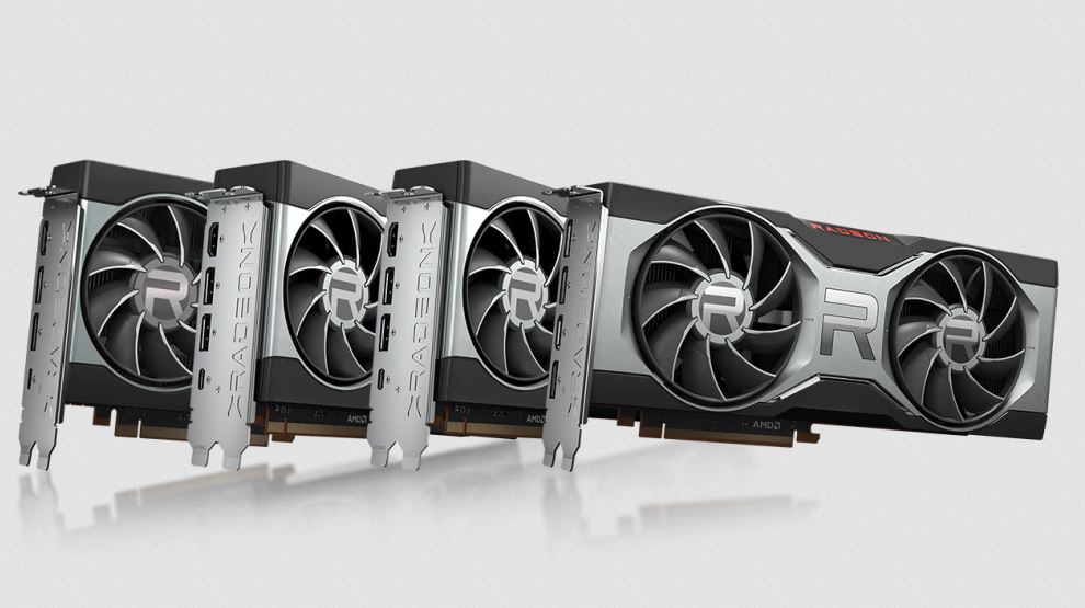 Immagine pubblicata in relazione al seguente contenuto: Radeon RX 6600 XT e Radeon RX 6600: manca meno di un mese per il lancio? | Nome immagine: news32280_Radeon-RX-6000-Series_1.jpg