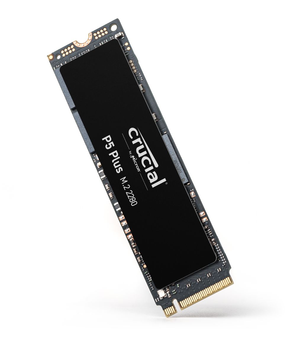 Immagine pubblicata in relazione al seguente contenuto: Micron annuncia i drive SSD Crucial P5 Plus con interfaccia PCIe Gen4 | Nome immagine: news32331_Crucial-P5-Plus-SSD_1.jpg